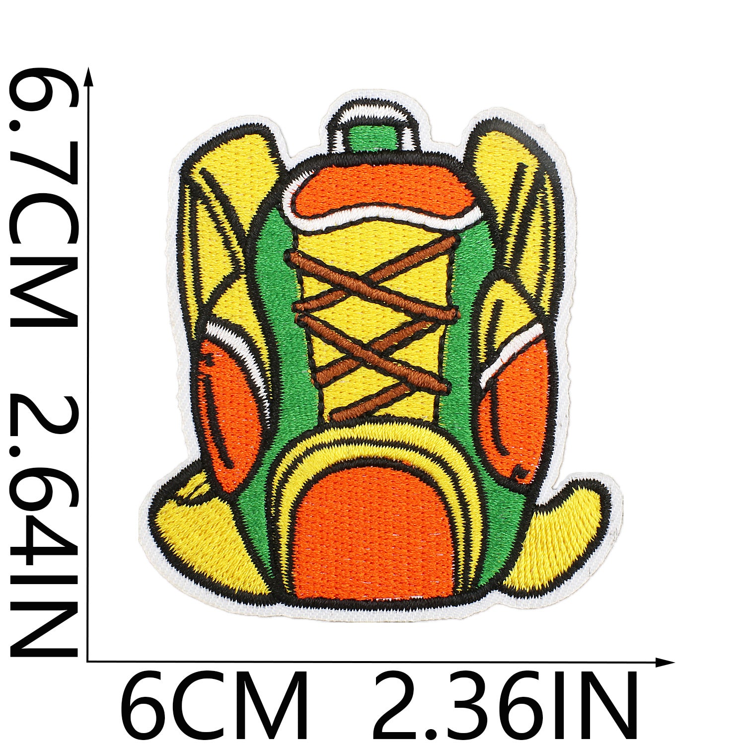 Wholesale Camper Car Embroidery Cloth Stickers